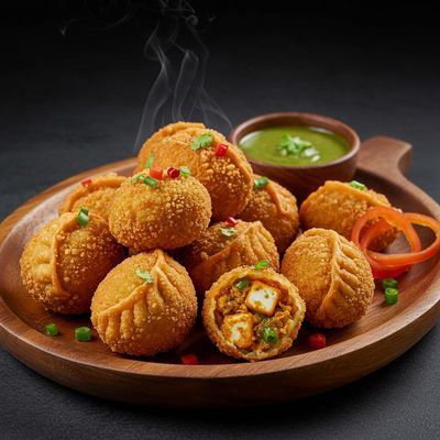 Paneer Kurkure Momo